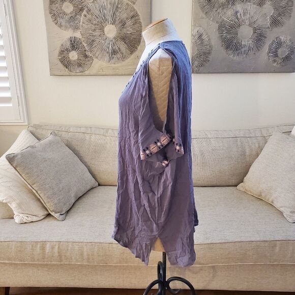 O'Neill Juniors' Frances Cold-Shoulder Cover-Up - Picture 5 of 11